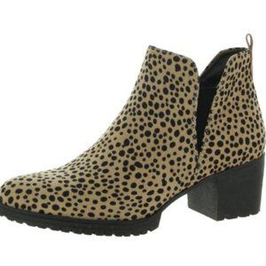 Dr. Scholl's Cheetah Print London Bootie, Size 7